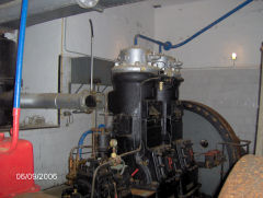 
The generator at La Mola Fort, Minorca, September 2006